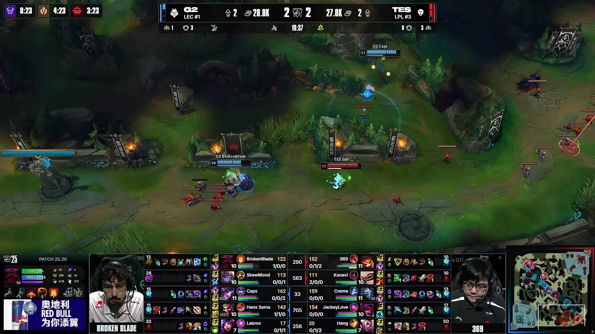 LPL春季赛今日赛程及首发名单：Uzi首发 XLB首发